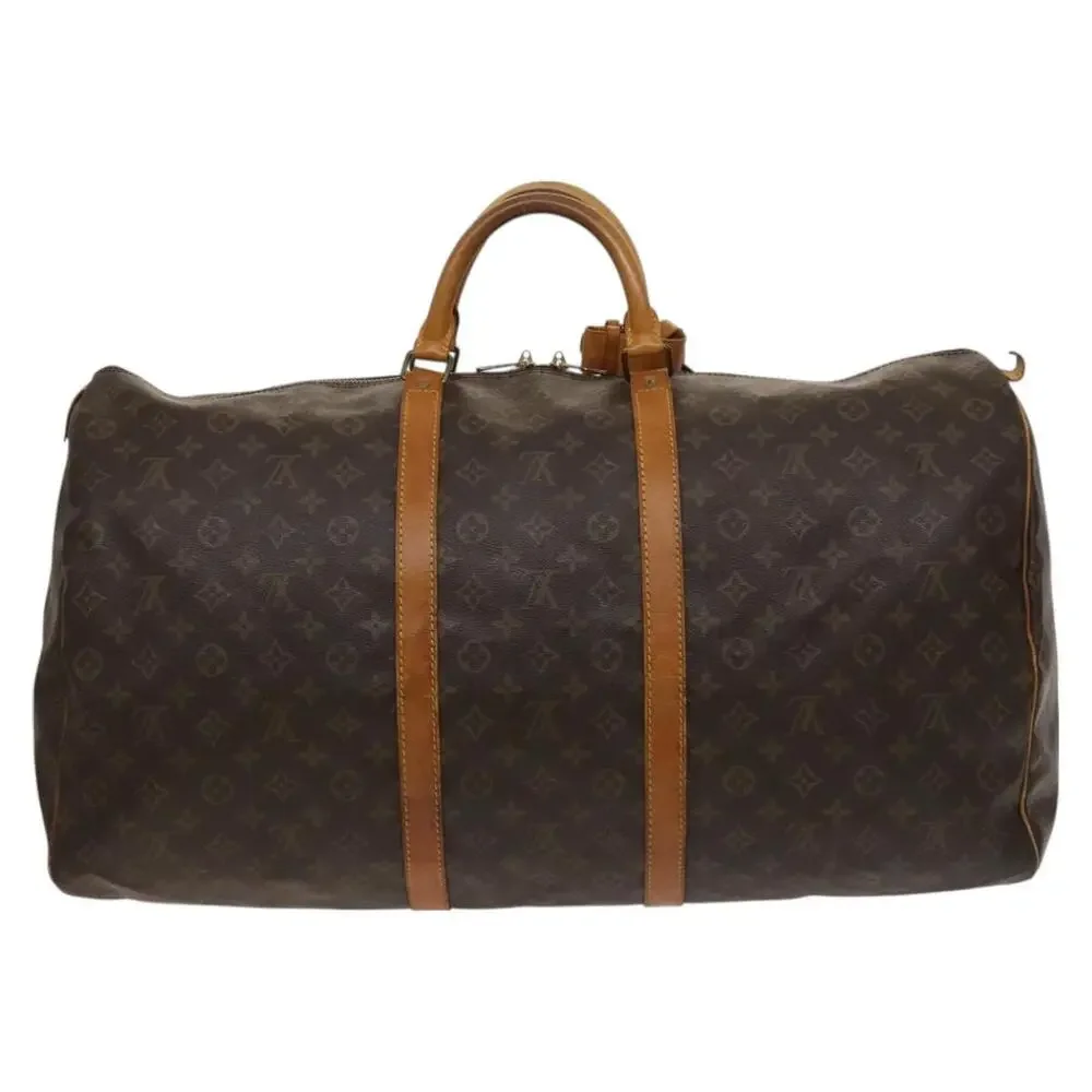 LOUIS VUITTON Monogram Keepall 60 Boston Bag M41422